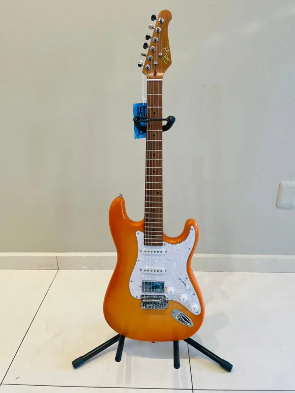 Guitarra seizi fun vintage