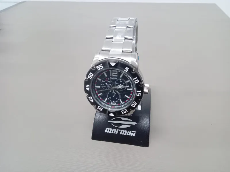Relogio magnum | Relojoaria prata